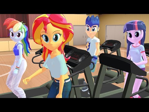 EQG Dancing Music Video - No No No (School Gym)