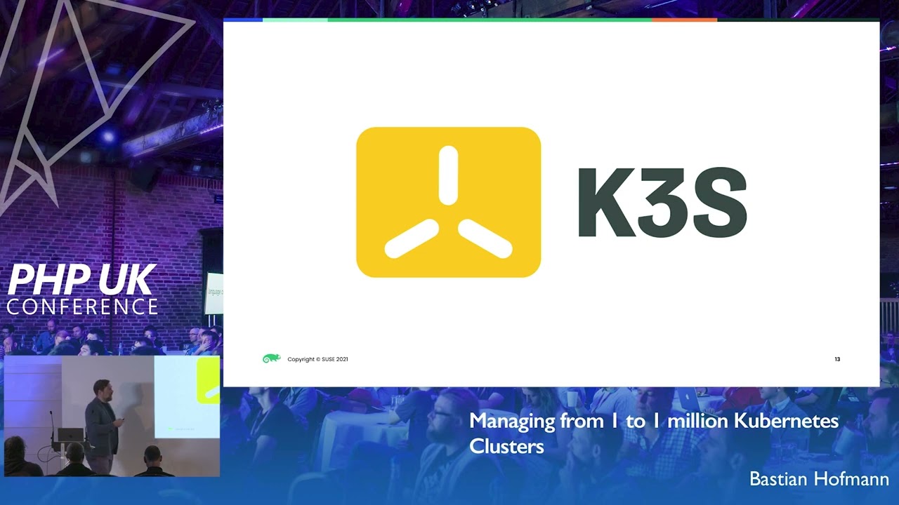 Managing from 1 to 1 million Kubernetes Clusters - Bastian Hofmann - PHP UK 2022