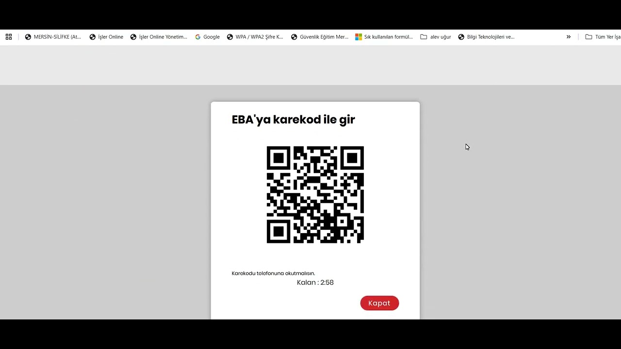 ÖGRENCİ EBA GİRİŞ