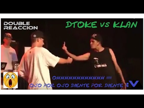 DTOKE vs KLAN EGO FEST 2016 DOUBLE REACCION !!!!