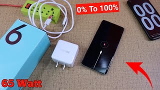 Oppo Reno 6 Pro 5G Charging Test | 0% To 100% Charging Review | 4500mAh + 65W