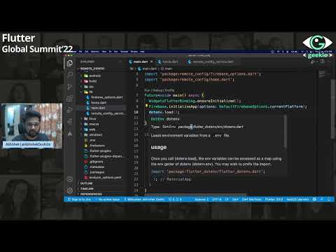 Flutter Global Summit | Abhishek Doshi - Staging or Production, same build w/Firebase Remote Config