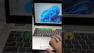 Disabling Touchpad On Hp Laptop EliteBook G4 #shorts #shortvideo #createtech #hplaptopreview