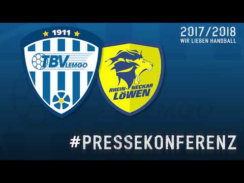 27.08.17 TBV Lemgo gg. Rhein-Neckar Löwen - Pressekonferenz