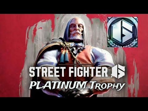 Street Fighter 6, PS5 ver - Platinum Trophy