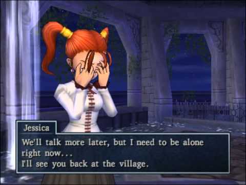 20 Dragon Quest 8 Cut-scene - Leaving the Tower of Alexandria