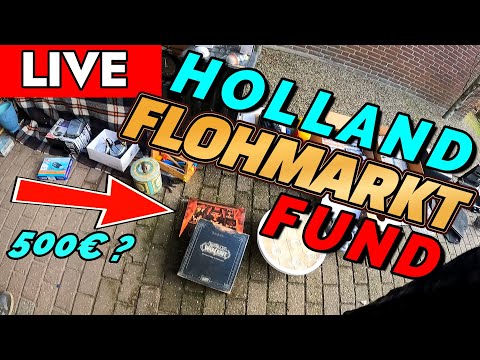 LIVE Flohmarkt Action - Seltenes World of Warcraft Spiel beim Garage Sale in Holland gefunden