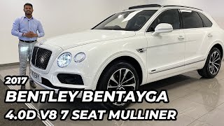 7 Seat 2017 Bentley Bentayga 4.0D V8 Mulliner