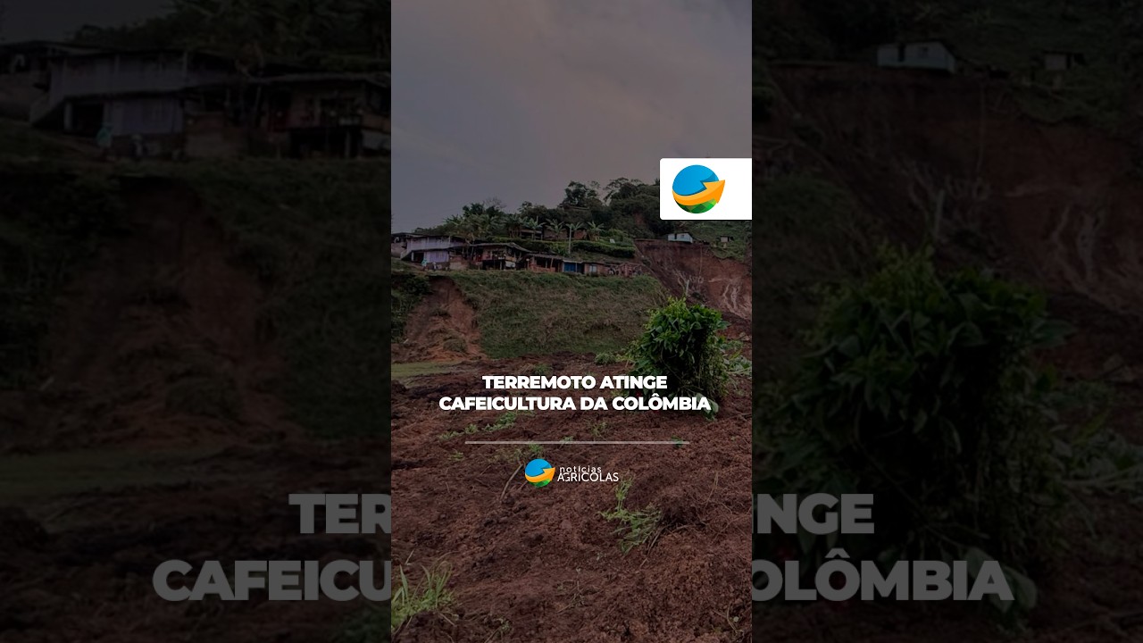 Terremoto atinge cafeicultura da Colômbia