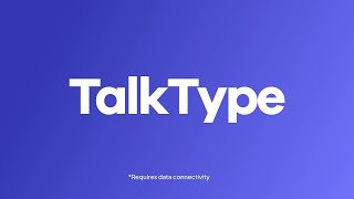 TalkTypeと電話アプリのクイックチュートリアル