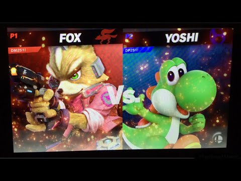 Super Smash Bros Ultimate Fox (DM251!) VS Yoshi (DP251!)