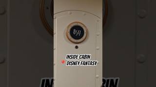 An inside cabin room aboard the Disney Fantasy 🚢✨ #disneycruise #disneyfantasy