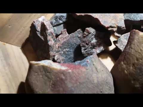 Todays Find ! Galena? , Backyard Glacial Deposits ! .B.R.O