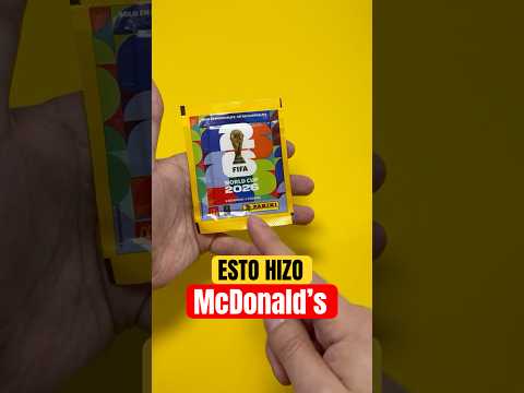 NO PUEDO CREER lo que HIZO McDonald's con las FIGURITAS del MUNDIAL
