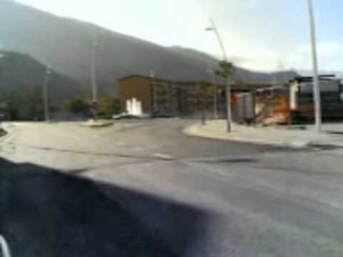 Angri : Nuova Rotatoria a fondo Satriano