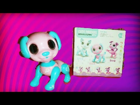 ИГРАЕМ с умным щенком CUTE FRIENDS SMART PUPPY