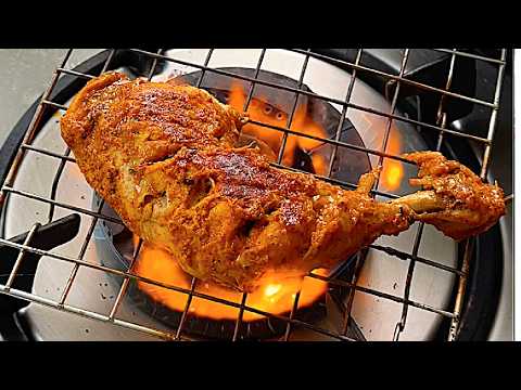 Best Tandoori chicken on gas stove