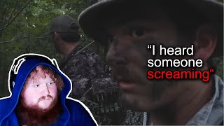 Caseoh reacts to 5 most DISTURBING hunting encounters....