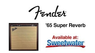 Video thumbnail for Fender FSR '65 Super Reverb Tube Combo Amplifier Demo - Sweetwater Sound by Sweetwater
