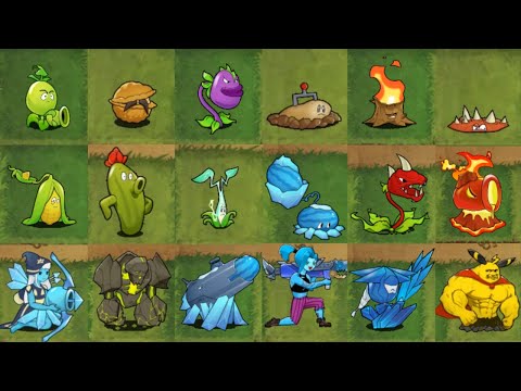 Pea Shooter - All Plants and Fusions