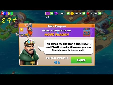 Dragon Mania Legends - Daily Dungeon Monk Dragon