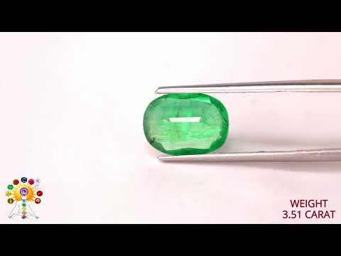Emerald 3.51ct. (Super Luxury) video