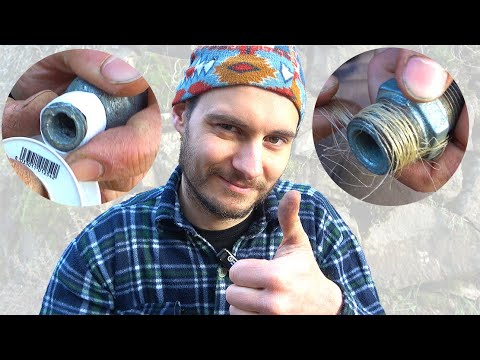 Teflon and hemp: how to apply them and when