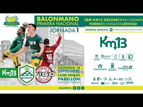 Primera nacional · Km13 Balonmano Gáldar - Forbe Reconquista de Vigo