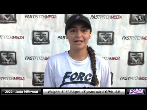 2022 Isela Villarreal 4.0 GPA, Athletic Middle Infield & Catcher Softball Skills Video Fresno Force