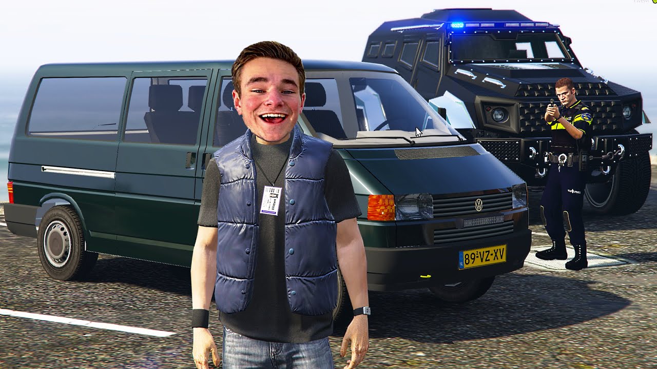 POLITIE INSURGENT vs DON IN HET BUSSIE! - GTA 5 Politie en boefje