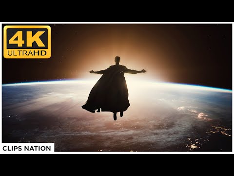 Superman Rising | Flight Scene | Zack Snyder's Justice League | True 4K Ultra HD