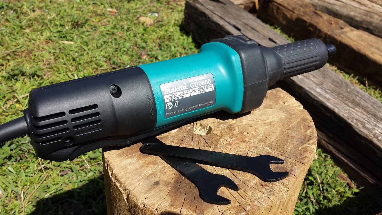 Шлифмашина прямая Makita GD0600  400Вт 25000об/мин 6мм