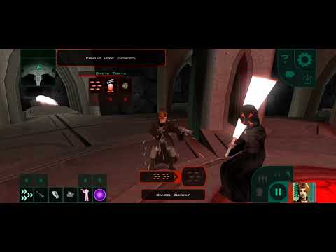 kotor 2 mobile Mira vs Darth Traya rematch