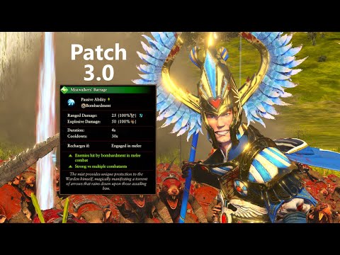 Mistwalker's Barrage is Better! - Total War Warhammer 3