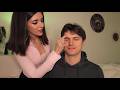 Real Person Hair Play Triggers Scratching Tracing On An ASMRtist ASMR Personal Attention