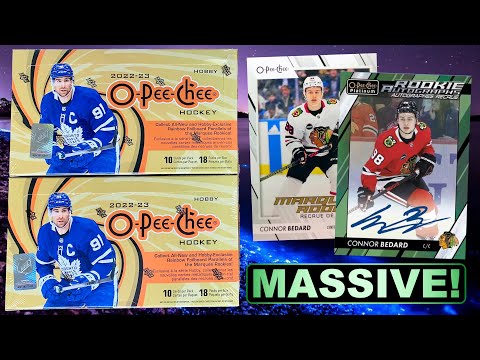 THIS CHANGES EVERYTHING - 2022-23 O-Pee-Chee Hockey Hobby Box Break x2