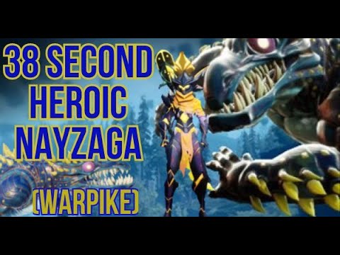 0:38 Heroic Shockjaw Nayzaga Warpike Speedrun