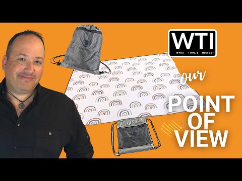 POP N GO Waterproof Beach Blanket - WTI product video review