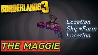 Borderlands 3 | THE MAGGIE | Weapon Guide #Glitch #LegendaryFarm #Borderlands 3