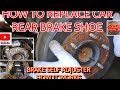 HOW TO REPLACE TOYOTA HIACE REAR BRAKE SHOE BRAKE SELF ADJUSTER How It Works