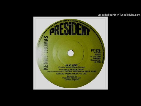Kenny Thomas - In My Arms (President Records 1988)