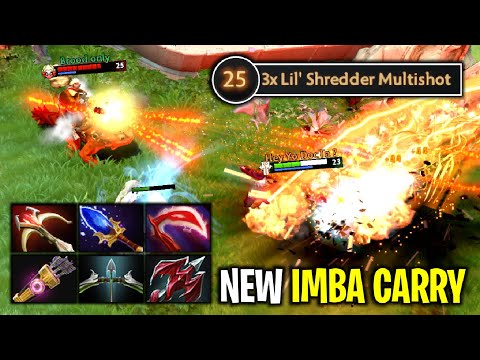 NEW IMBA CARRY..!! Cancer Multi Shot Snapfire Hard Carry 7.27c | Dota 2