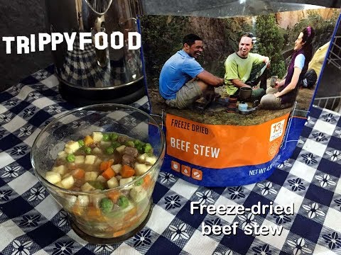 freeze-dried beef stew