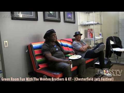 James Ross @ Wooten Brothers - "Green Room Fun" - www.Jross-tv.com (St. Louis)