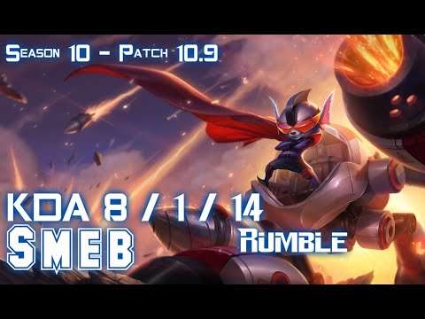 Smeb RUMBLE vs SETT Top - Patch 10.9 KR Ranked