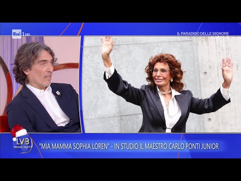 Carlo Ponti Jr., figlio di Sophia Loren: "Mia madre è una perfezionista" - La volta buona 06/01/2026