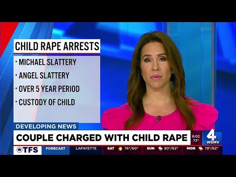 Couple charged with child rape