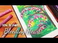 Painting Bleeding-hearts/ Let's paint / (SUB) #187