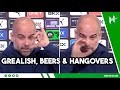 Grealish, beers & hangovers! | FUNNY Pep Guardiola EMBARGO 😂