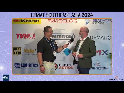 Nigel Edwards at CeMAT South East Asia 2024